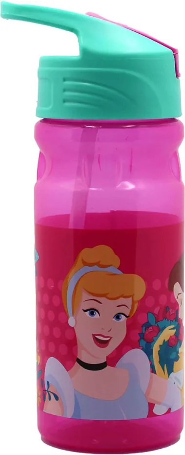 Disney Hercegnők Spring műanyag szívószálas kulacs 500 ml