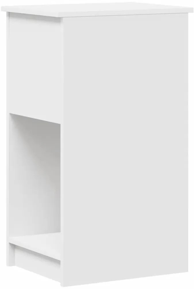 számítógépes toronyállvány fiókkal fehér 35x45x77 cm