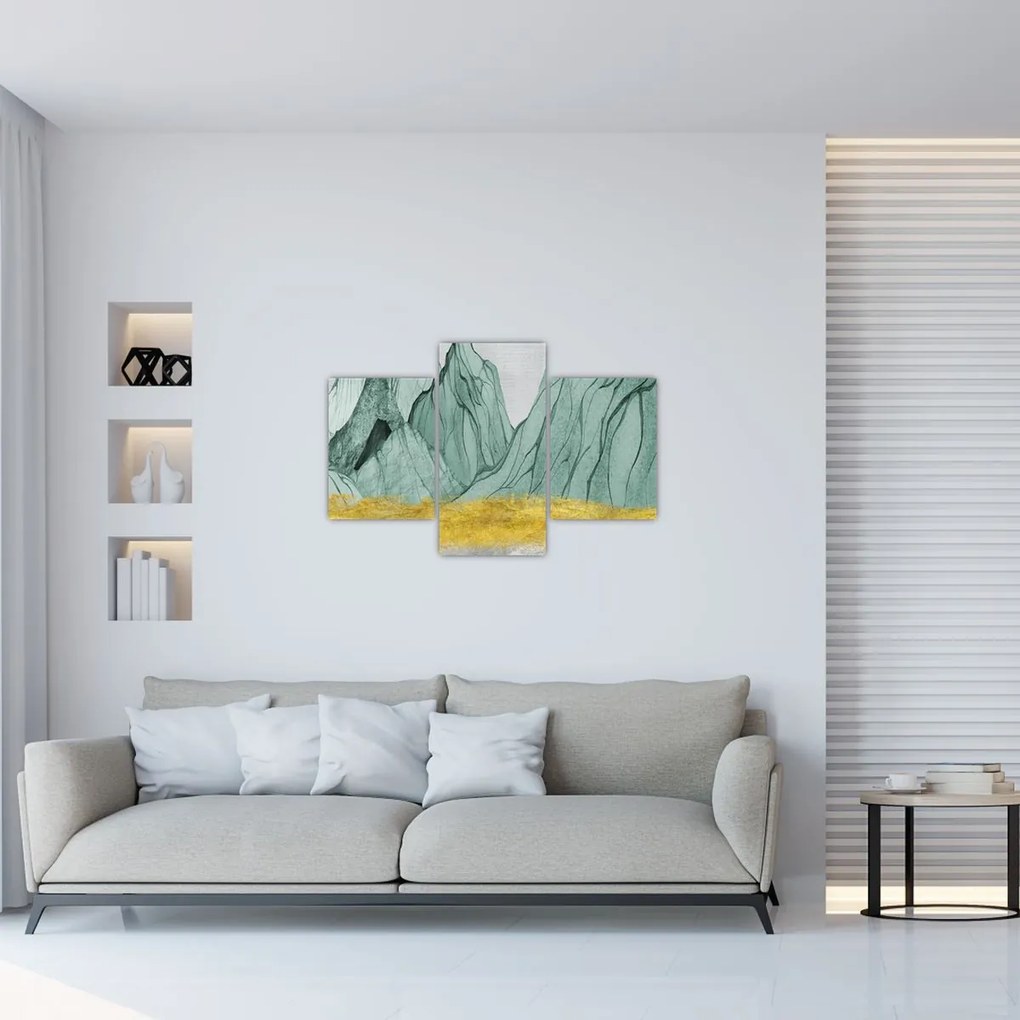 Kép - Smaragdhegység N⁰1 (90x60 cm)