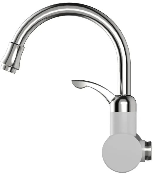 Átfolyós vízmelegítő LED kijelzővel 3000W/230V IPX4 fehér