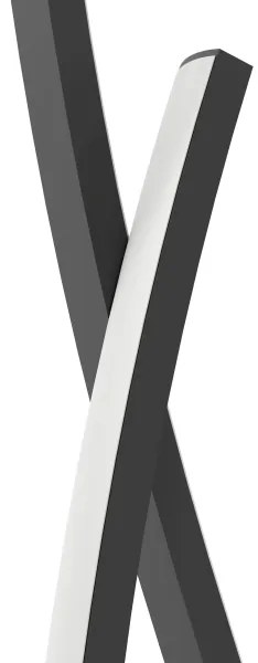 Eglo 901209 - LED Állólámpa GRISOLIA LED/20W/230V 4000K fekete