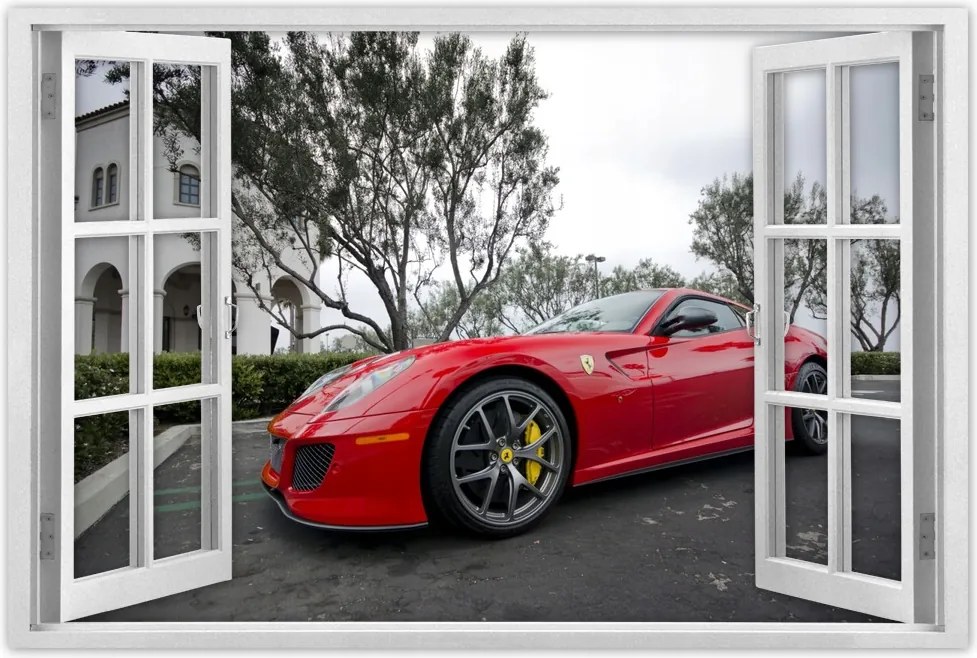 Poszterek 120x80 Piros Ferarri