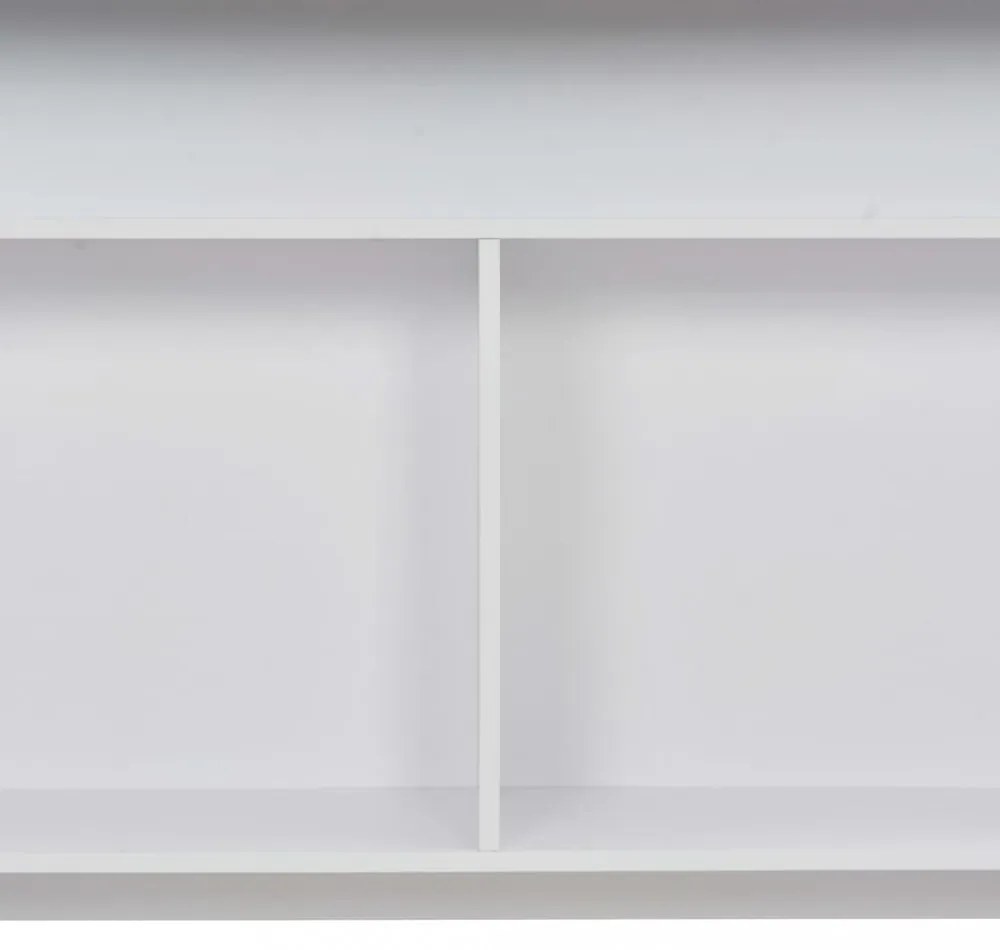 fehér bárasztal 2 asztallappal 130 x 40 x 120 cm