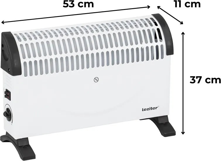 Kolumbo elektromos fűtőtest 600W / 900W / 1500W