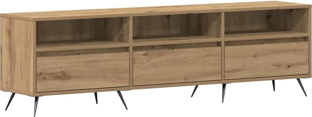 vidaXL TV szekrény kézműves tölgy 150 x 30 x 44,5 cm Faanyag