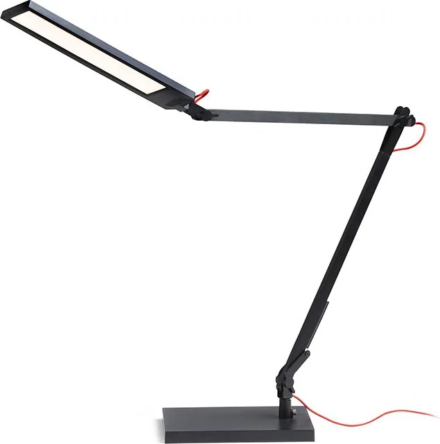 RENDL NORMA DIMM stolní černá/červená 230V LED 10W 100° 3000K 4000K 6500K