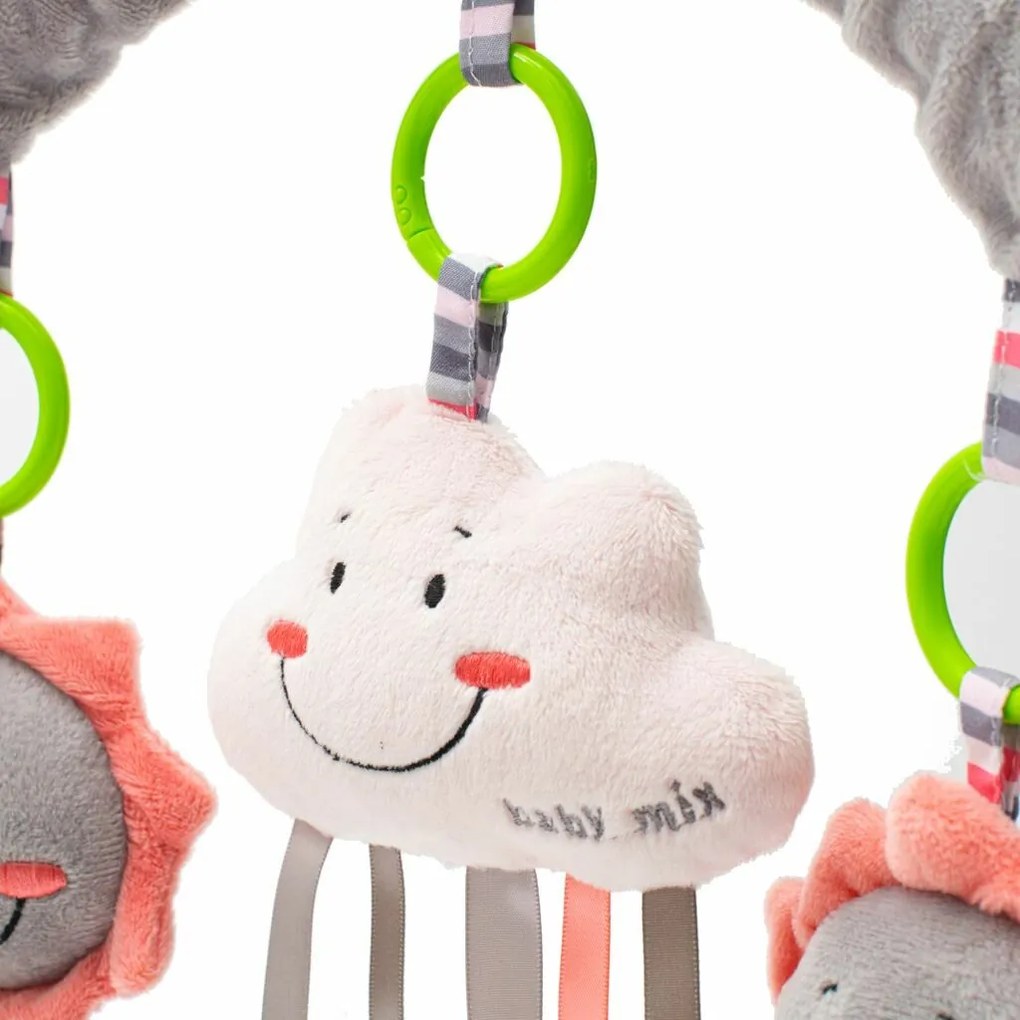 Baby Mix Felhőkj gyerek játék babakocsihoz , 80 cm