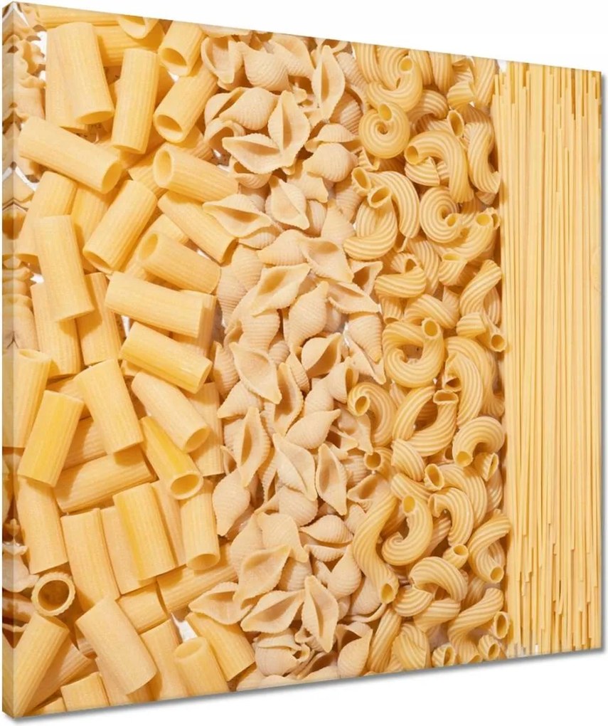 Vászonkép 50x50 Tészta típusok paszta