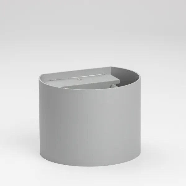 Brilagi - LED Kültéri fali lámpa RONDO LED/6W/230V szürke IP54