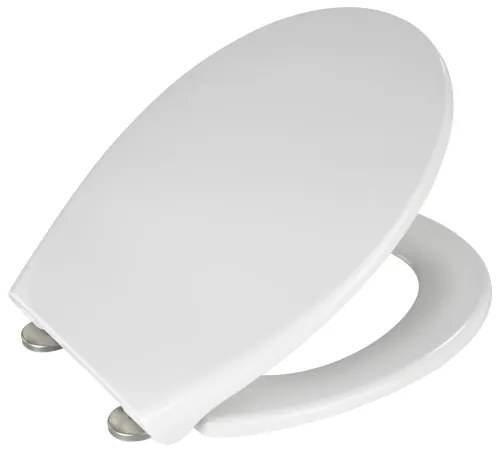 WENKO 21903100-WC SAMOS WC-ülőke 44,5x37,5 cm fehér/ezüst