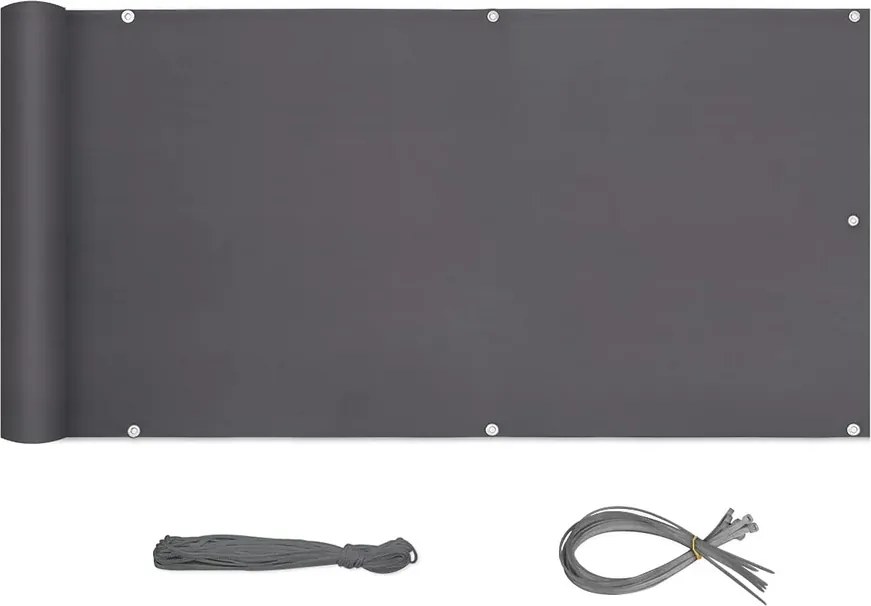 Erkélyszőnyeg Terasz Erkélykerítés 75 X 500 CM Uv 160G/M2 Sekey