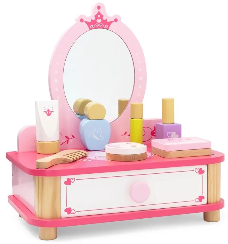 Viga fa sminkasztal kislányoknak
