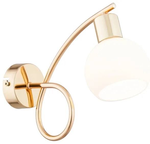 Fali lámpa ERYKA 1xE14/10W/230V arany