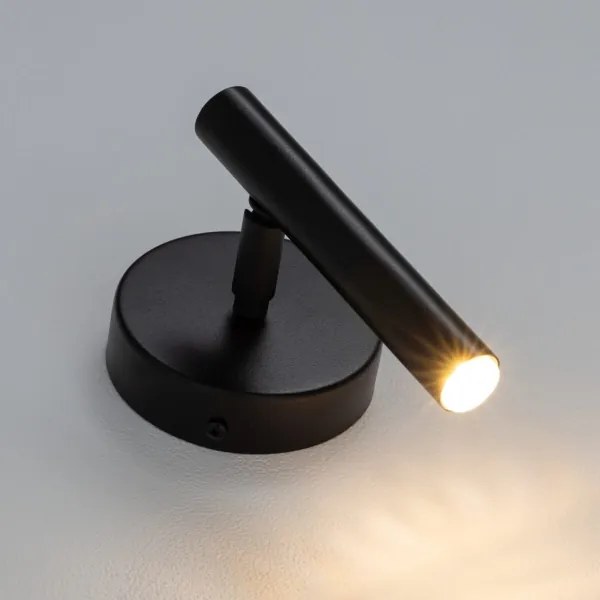 Fali spotlámpa STALACTITE 1xG9/2,5W/230V fekete