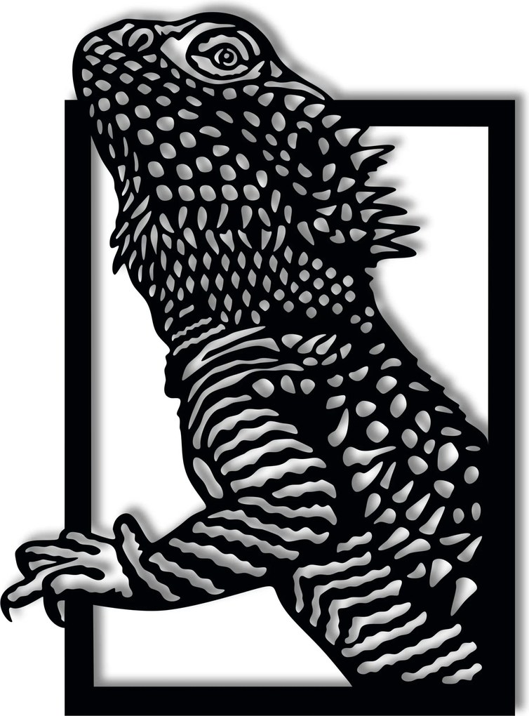 Fali dekoráció Agama Szakáll áttört panel 60cm