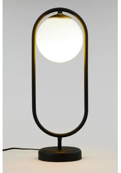 Jupiter 2044 - Asztali lámpa IGON 1xE14/40W/230V fekete
