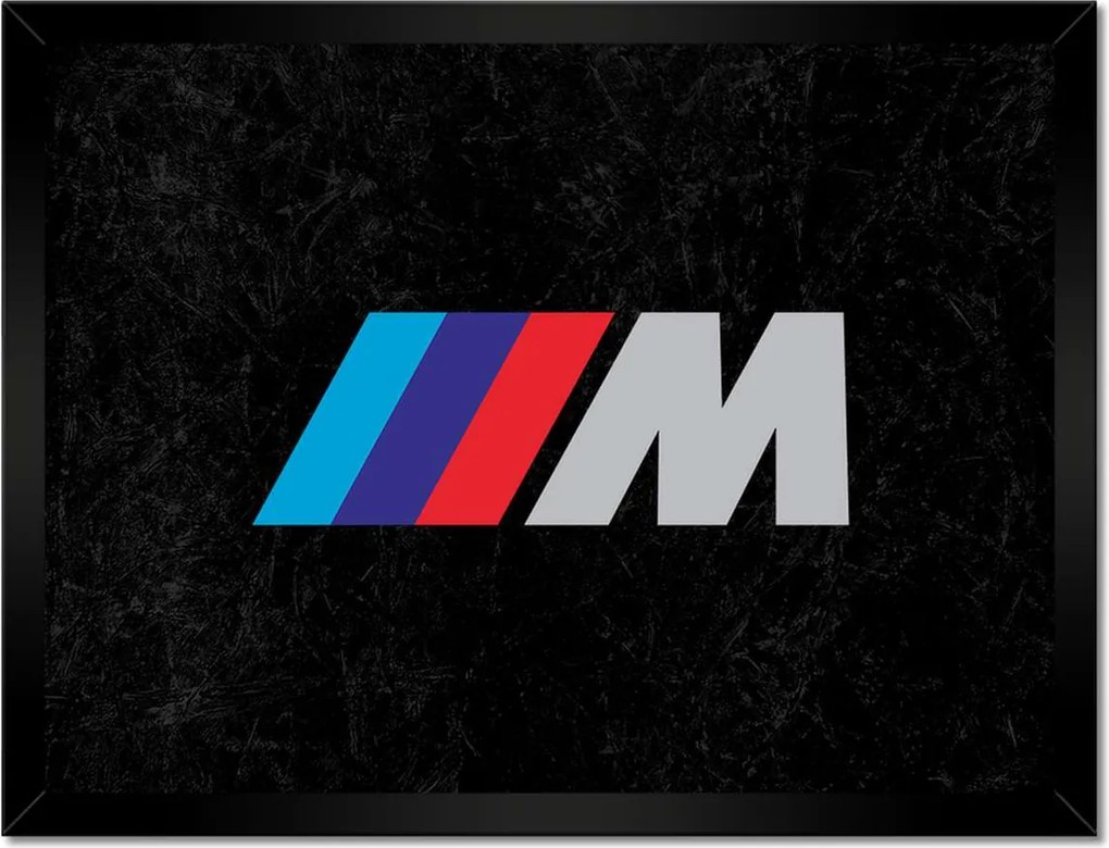 Poszterek keretben 40x30 M Power bélyeg Bmw Auto