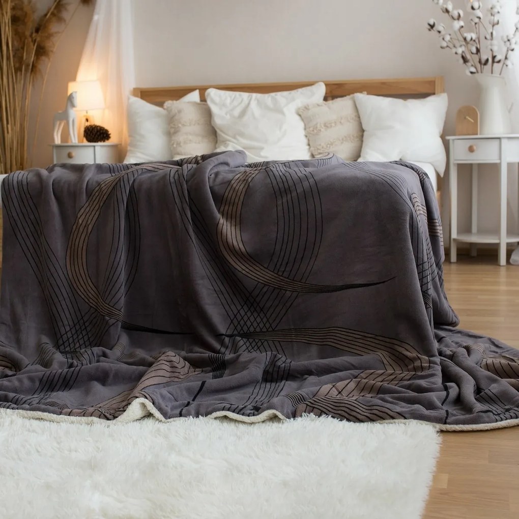 Stanex Beránková takaró Gold Ribbon, 150 x 200 cm