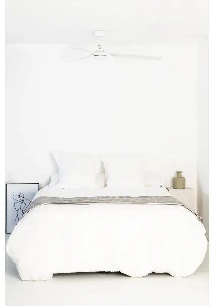 FARO 33814WT - Mennyezeti ventilátor PUNT M fehér átm. 132 cm WT + távirányítás