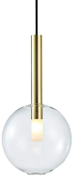 Csillár zsinóron NIKO 1xG9/9W/230V átm. 20 cm arany