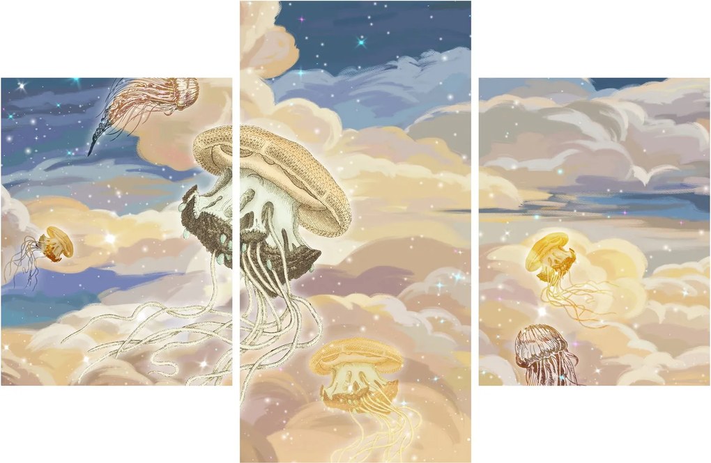 Kép - mennyei medúza (90x60 cm)