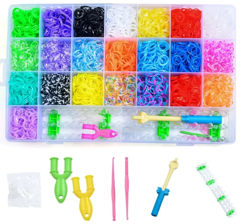 Cameleon Gumikarkötő készítő készlet - BMK-6700 XXL - 6700 db