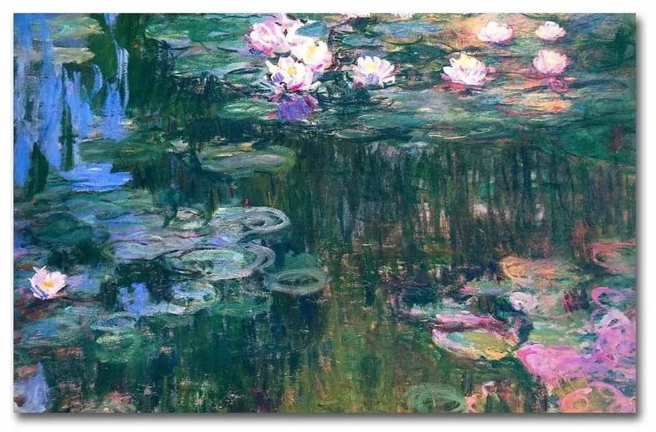 Fali vászon kép Claude Monet másolat, 45 x 70 cm