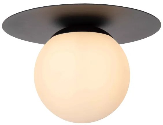 Lucide 79187/01/30 - Mennyezeti lámpa TRICIA 1xE27/15W/230V átm. 25 cm fekete