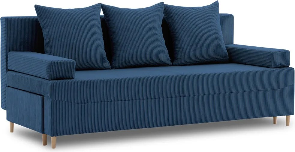 Fireze kanapé, kordbársony, kék
