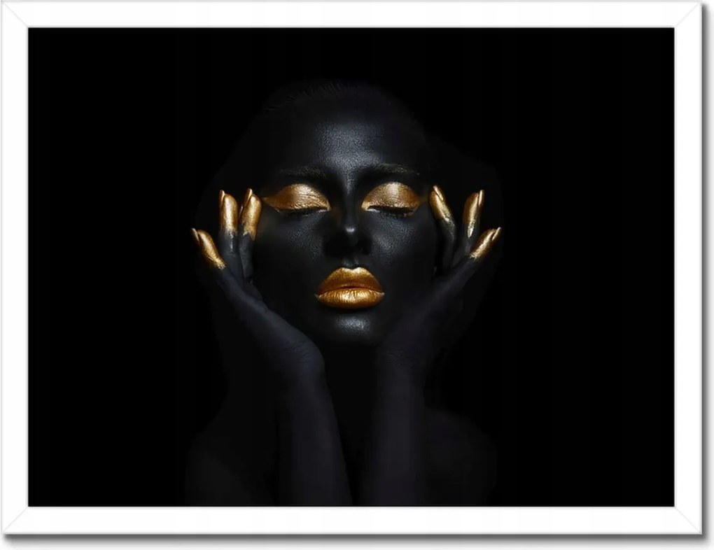 Poszterek keretben 40x30 Arany meditáció