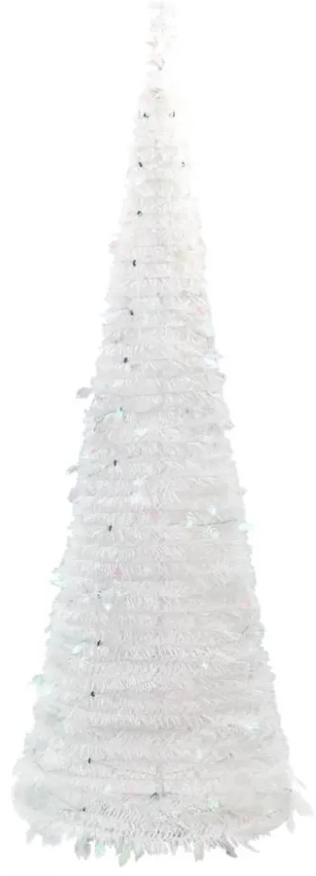 könnyen felállítható műkarácsonyfa 150 db LED fénnyel 180 cm