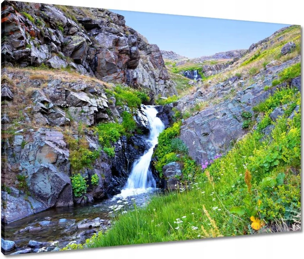 Vászonkép 80x60 Vízesés Tájképek
