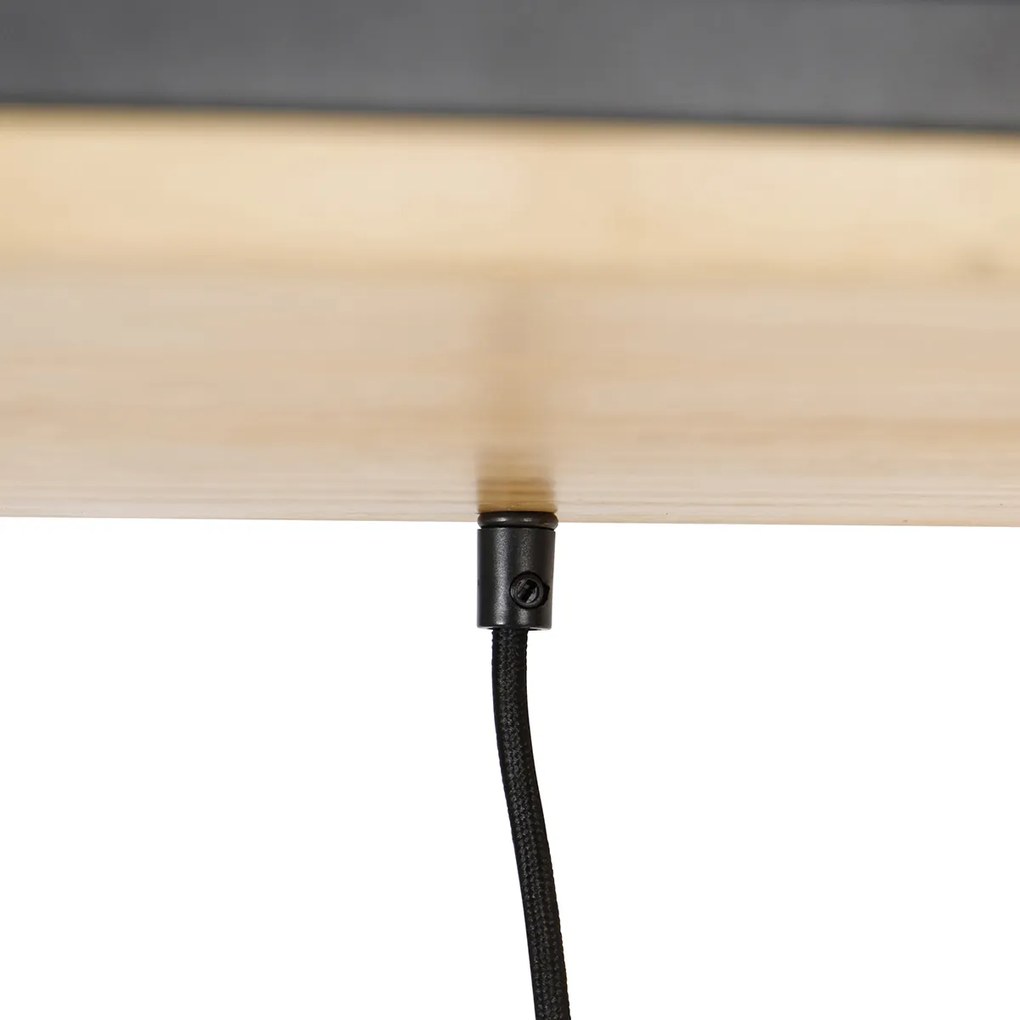 Okos lógólámpa fekete fával, 5 Wifi G95 - Shelf