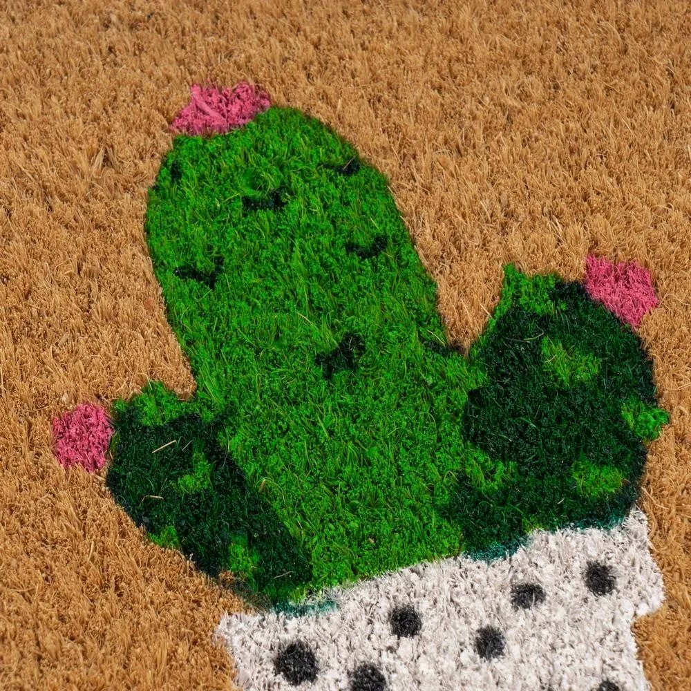 Kókuszrost lábtörlő 25x75 cm Cactus – Casa Selección
