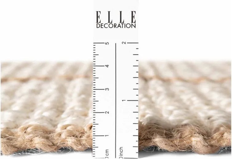 Krémszínű kézi szövésű juta szőnyeg 160x230 cm Harvest Sierra – Elle Decoration