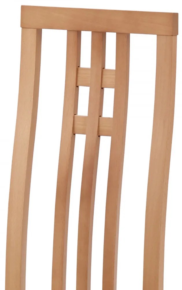 Scaun din lemn masiv de culoare fag Bc-2482