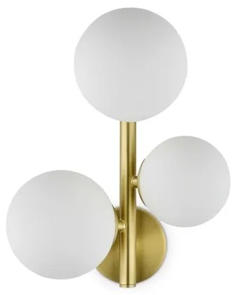 Ideal Lux - LED Fali lámpa PERLAGE 3xG9/3W/230V arany/fehér