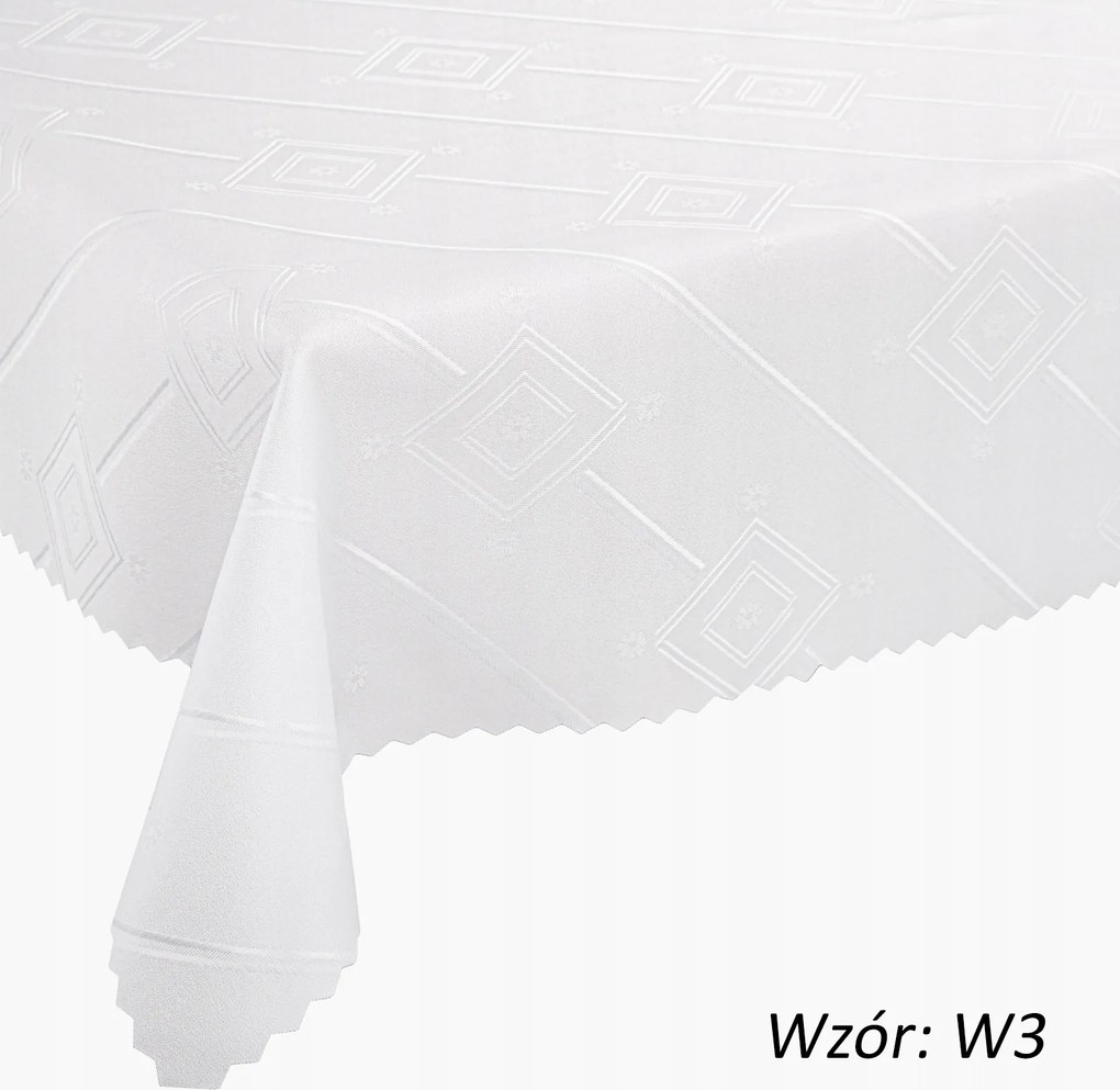 Abrosz foltálló 120x180 Termék Lengyel szín Fehér minta W3