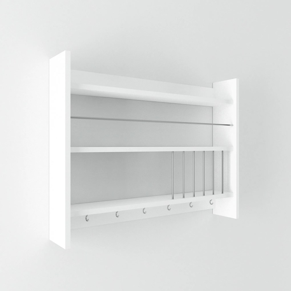 Konyhai polc Kolin - White