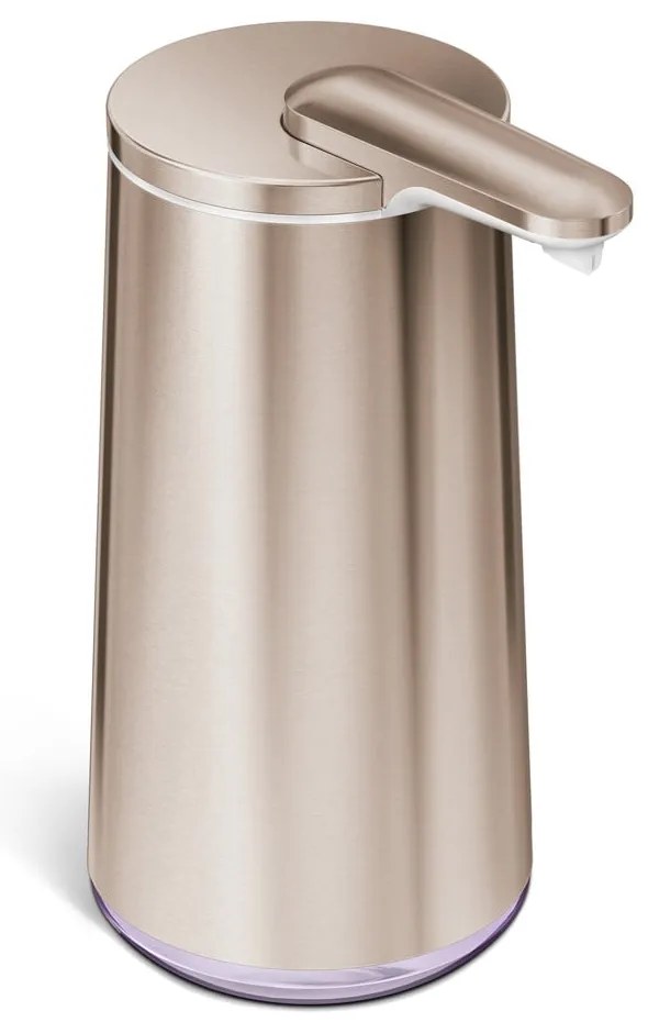 Aranyszínű acél automata szappanadagoló 266 ml - simplehuman