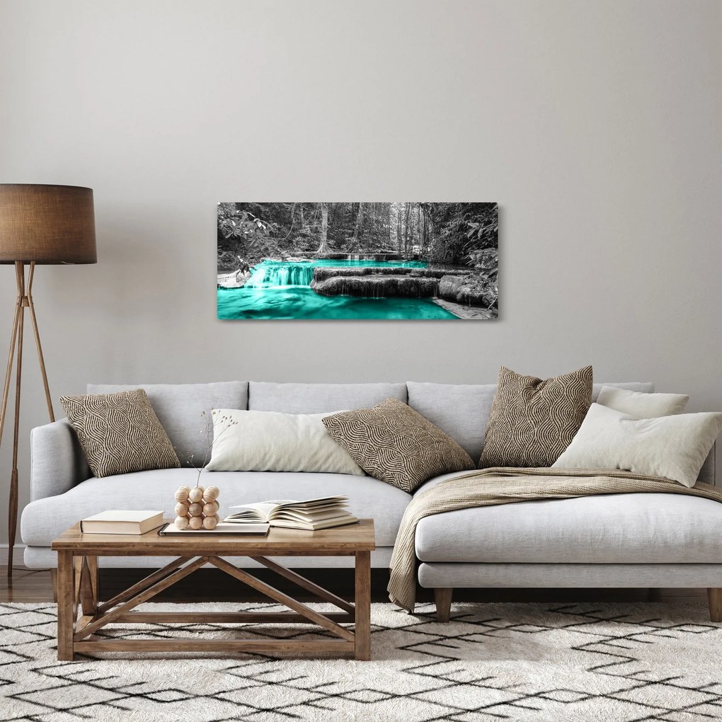 Kép - Téli folyó (120x50 cm)