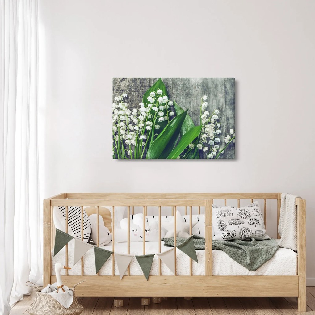 A gyöngyvirág képe (90x60 cm)