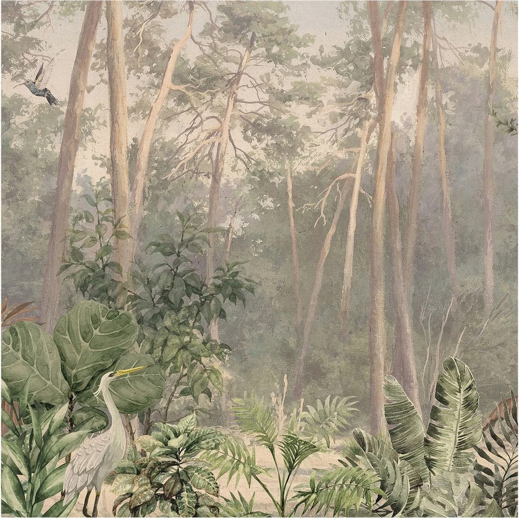 Divatos 3D Fali Tapéta Természetes harmónia 250x250 Ragasztóval