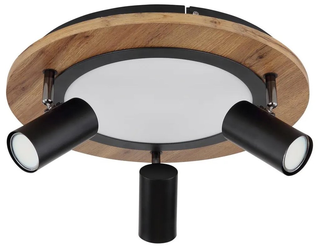 Globo 67307D - LED Spotlámpa KASSU 3xGU10/5W + LED/15W/230V