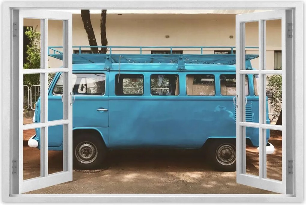 Poszter 60x40 Kék uborka Vw