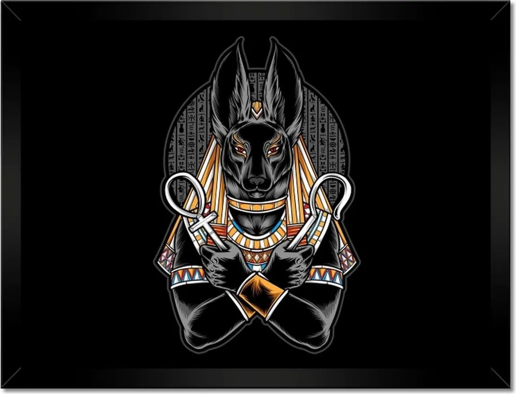 Poszterek keretben 40x30 Fáraó cica Egyiptom