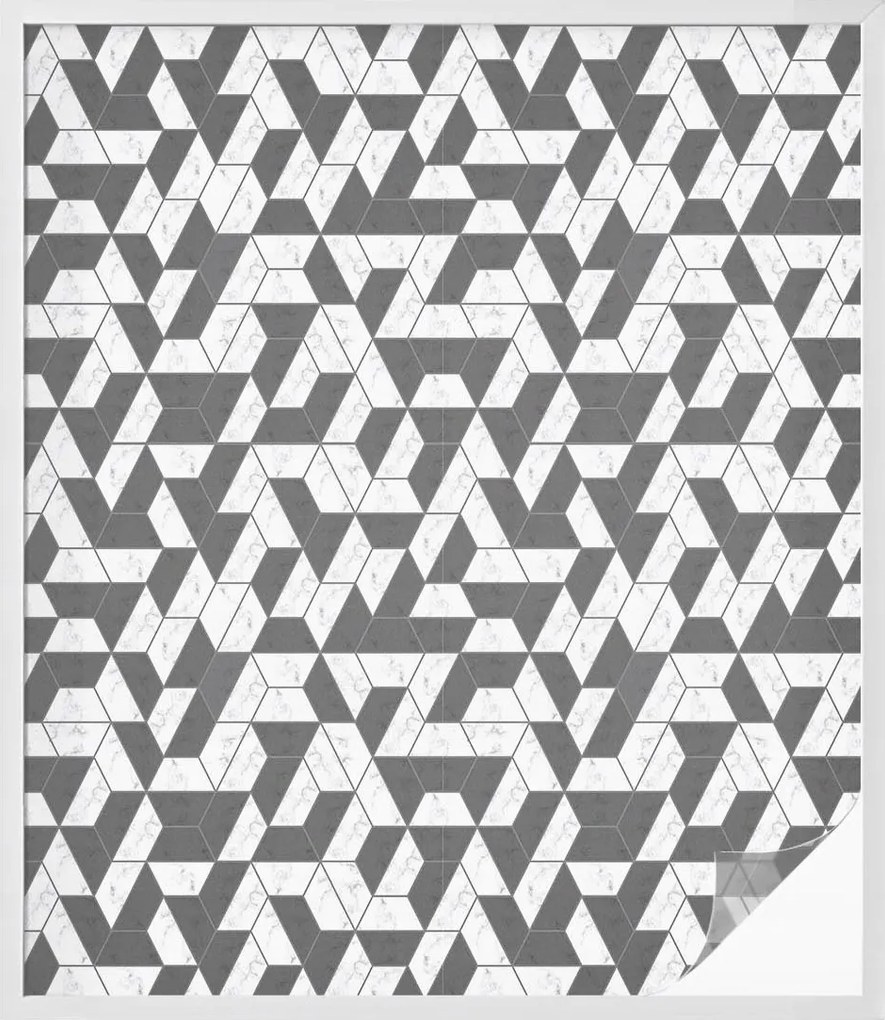 Ablakfólia Öntapadós Adatvédelem Geometriai illúziók 100x116