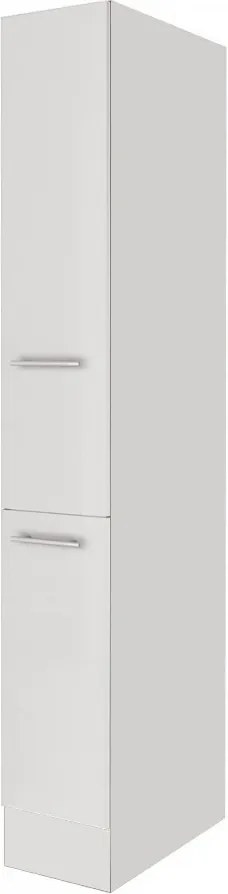 Yorki 30-as kamra szekrény fehér korpusz selyemfényű fehér fronttal