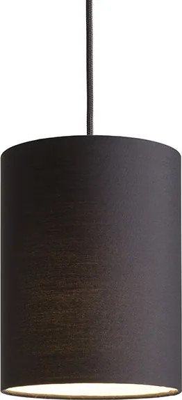 RENDL RON 15/20 lámpabúra Polycotton fekete/fehér PVC max. 28W