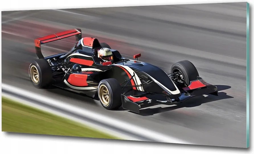 Fotó üvegkép Klasszikus autó 125x50